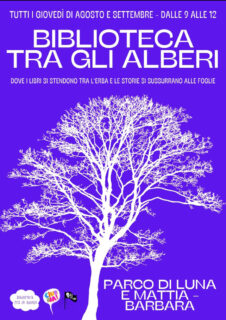 Biblioteca tra gli alberi a Barbara Biblioteca tra gli alberi a Barbara
