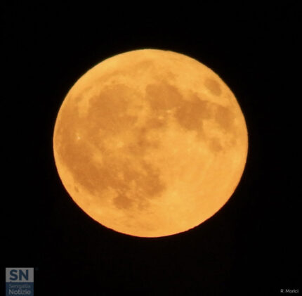 La luna piena del Cervo - Foto Rossano Morici