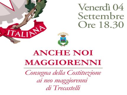 "Anche noi maggiorenni" a Trecastelli