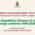 Presentazione libro "La Repubblica italiana e il suo lungo cammino"