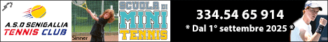 A.S.D. Senigallia Tennis Club - Scuola tennis e mini tennis, corsi dal 1 settembre 2025