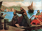 Rappresentazione pittorica di San Francesco