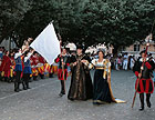 Il corteo ducale alla contesa del pozzo della polenta