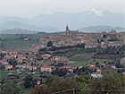 Panorama invernale di Corinaldo