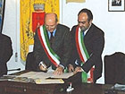 Firmato il patto di gemellaggio tra Offagna e Ostra Vetere