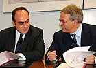 Massimo Bello e Gian Mario Spacca