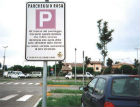 Un parcheggio rosa