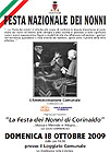 Manifesto Festa dei Nonni di COrinaldo 2009