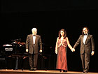 Il Maestro Leone Magiera - il soprano Valeria Bostrenghi e il tenore Enrico Giovagnoli