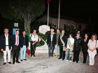 Cerimonia del 66 anniversario della liberazione di Corinaldo