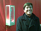 Gianni Morandi al santuario di S.Maria Goretti