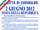 Manifesto programma per il 2 giugno, Festa della Repubblica