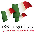 logo 150° anniversario dell'Unità d'Italia