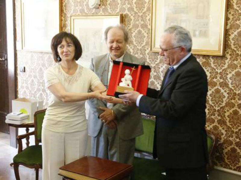 Consegna San Giovannino 2013 ad Annibale Cecchini