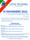 Manifesto IV Novembre a Ostra