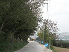 La nuova illuminazione in via della Ringhiera ad Ostra
