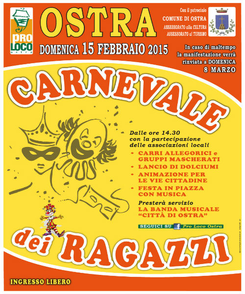 Carnevale dei Ragazzi ad Ostra